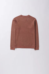 Rust Cotton Sweatshirt