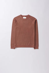 Rust Cotton Sweatshirt