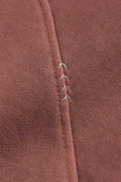 Rust Cotton Sweatshirt