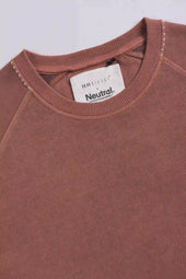 Rust Cotton Sweatshirt