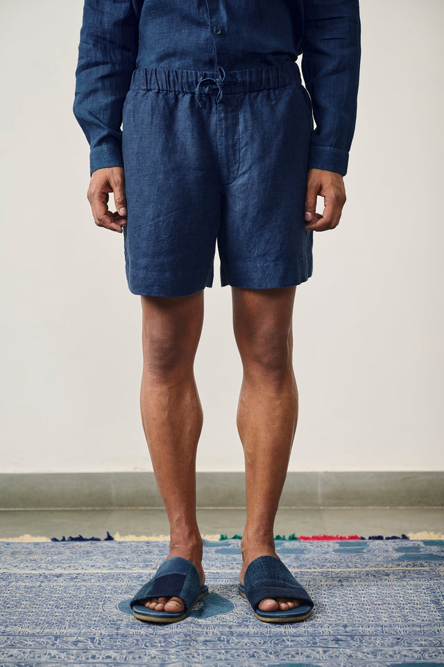 Linen Shorts In