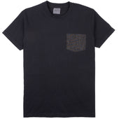 Pocket Tee - Black - Black Lightweight Denim - Black