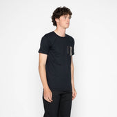 Pocket Tee - Black + Dobby Bands - Black