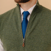 Plain Silk Grenadine Tie in Royal