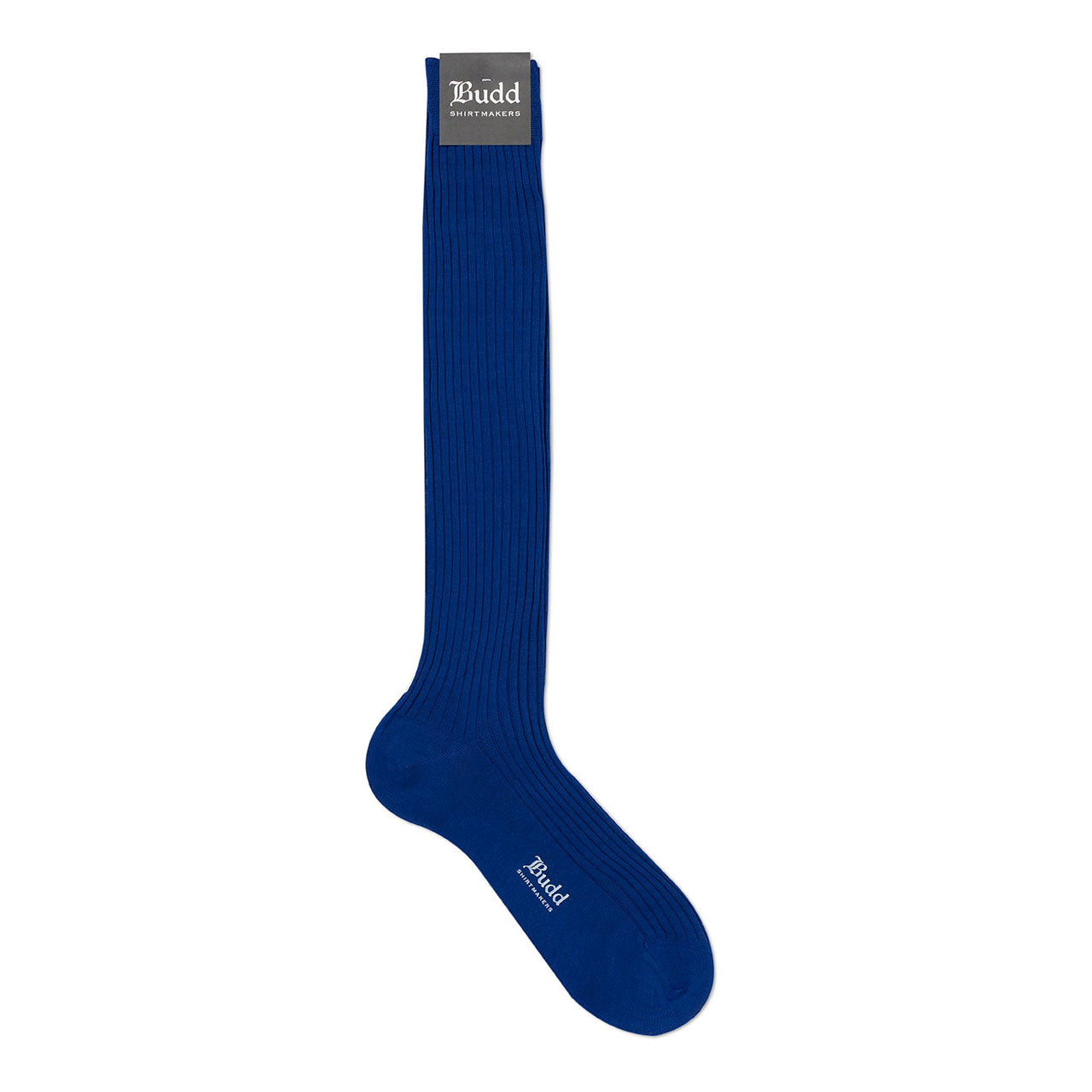 Cotton Long Socks In Electric