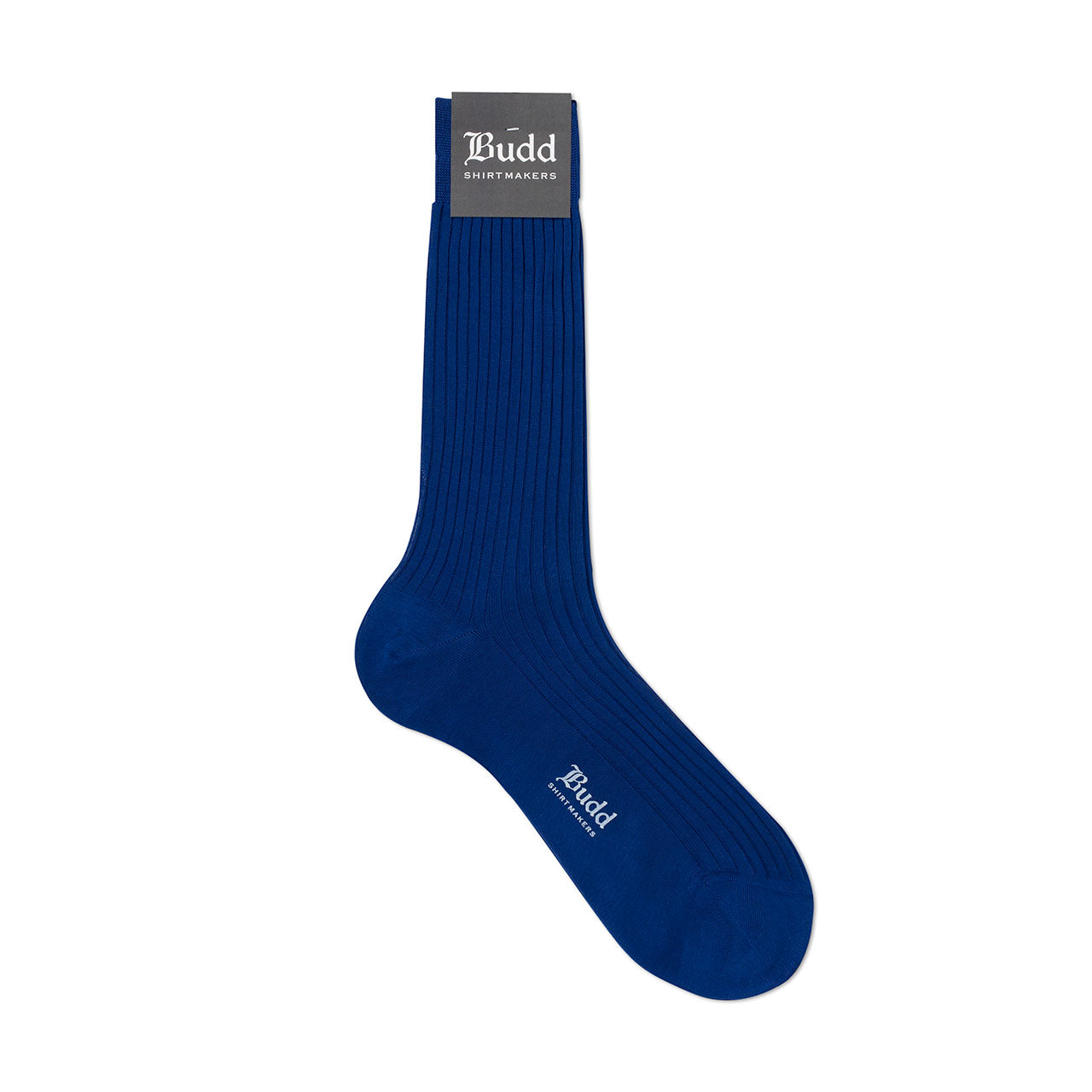 Cotton Short Socks In Electric