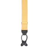 Plain Barathea Braces with Button in Champagne
