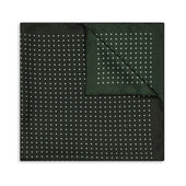 Polka Dot 27inch Silk Square In