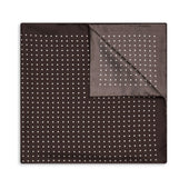 Polka Dot 27inch Silk Square In
