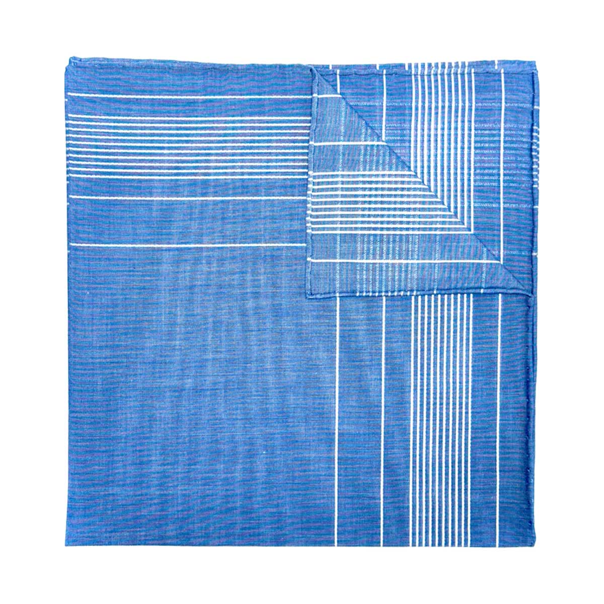 Harlan Fancy Batiste Cotton Hank In And White