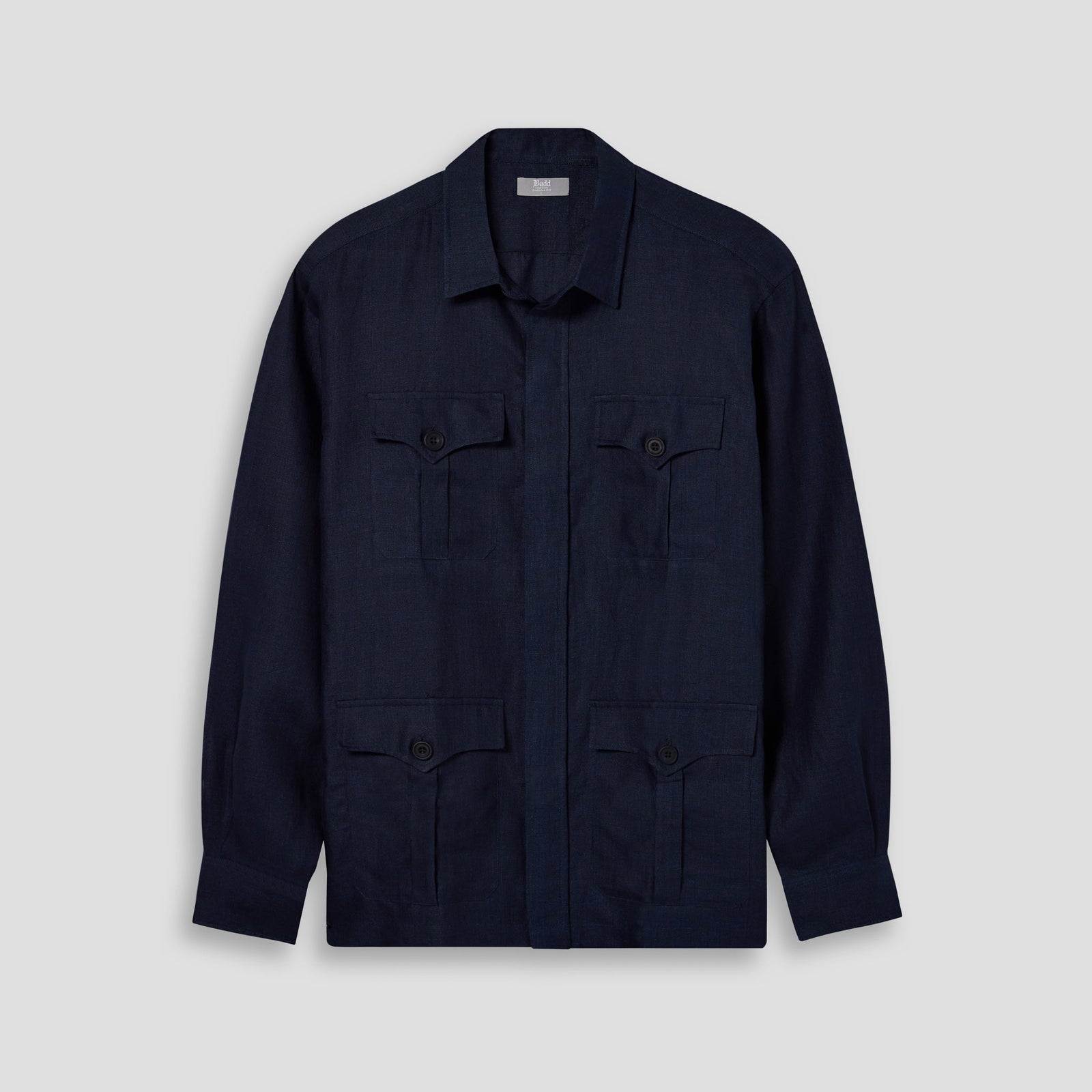 Solbiati Linen Safari Shirt In