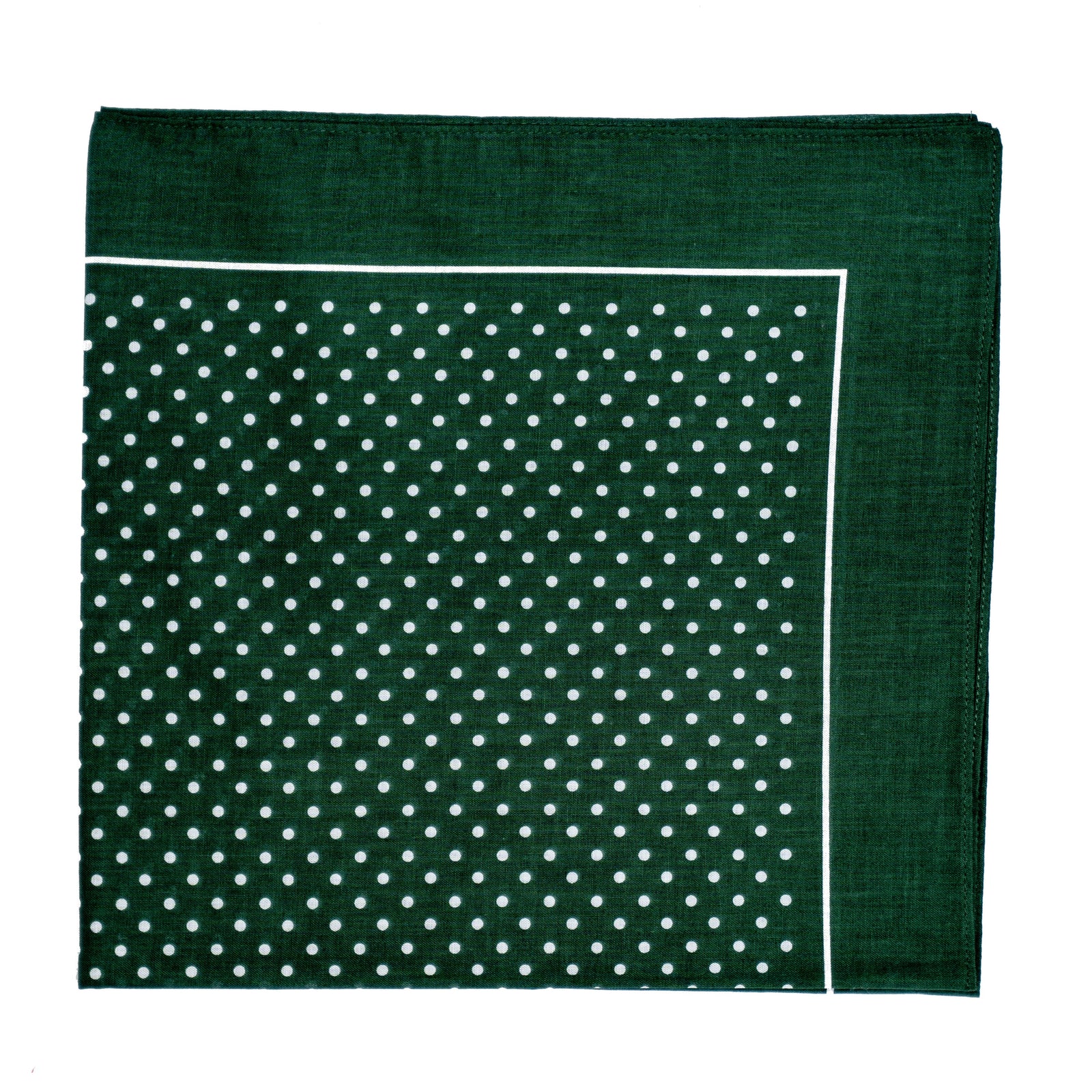 Cotton Polka Dot Handkerchief In