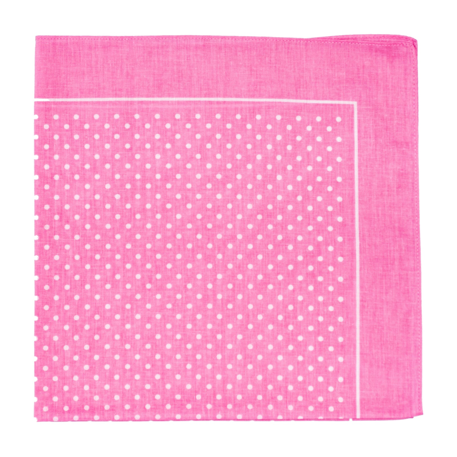 Cotton Polka Dot Handkerchief In