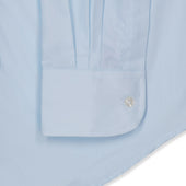 Tailored Fit Plain Poplin Button Cuff Shirt In