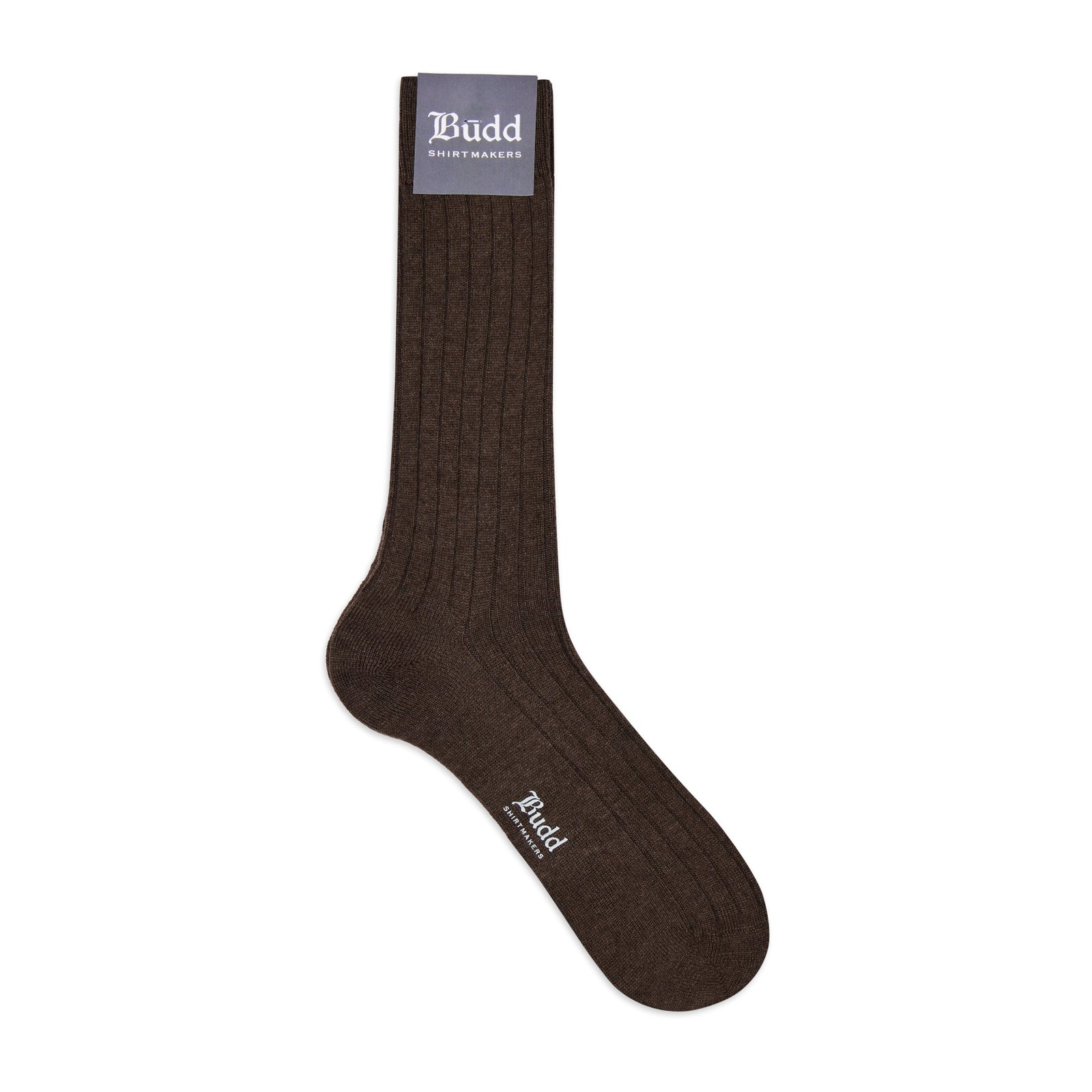 Cashmere Short Socks In Brown