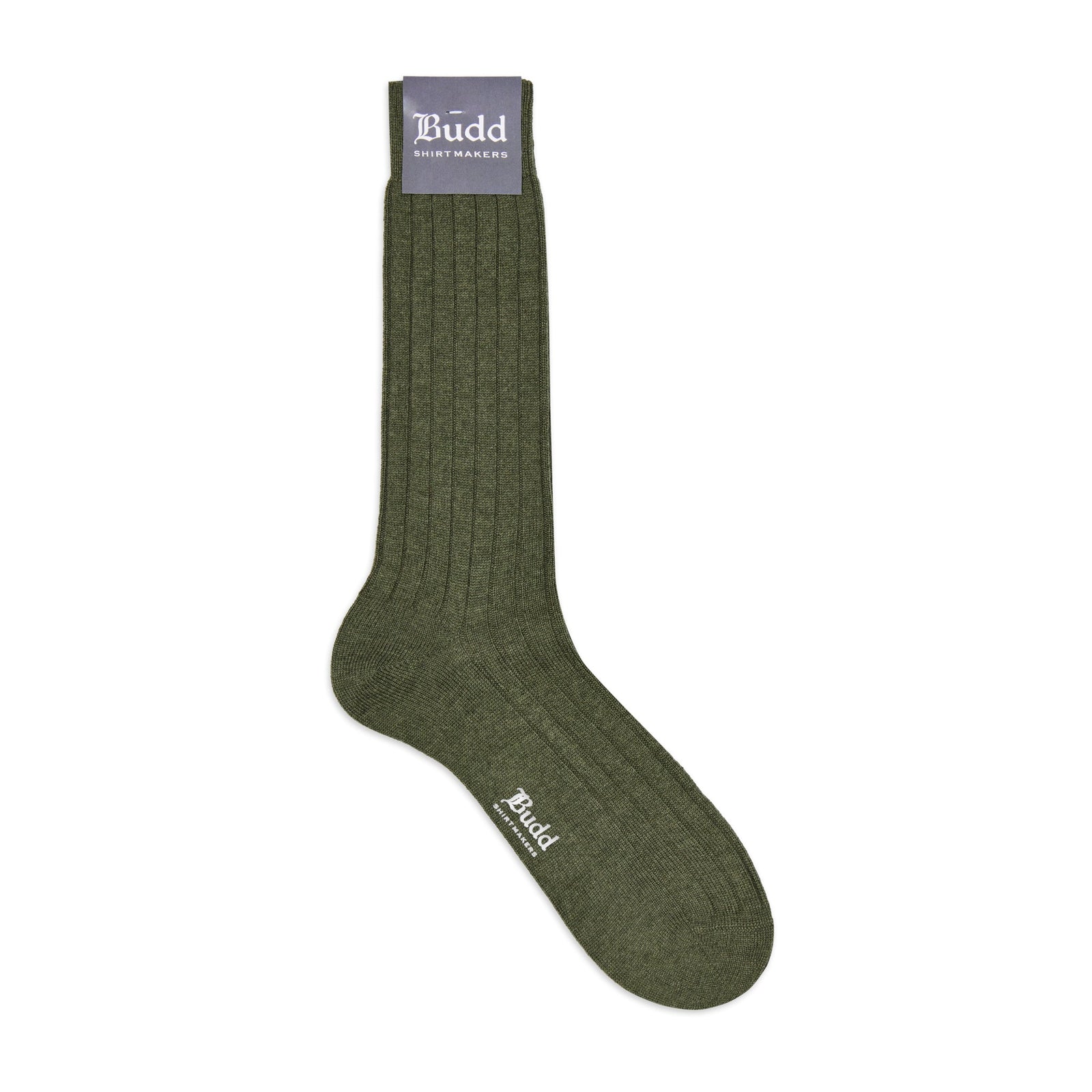 Cashmere Short Socks In Green