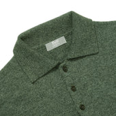 Plain Cashmere Oxton Jumper In Serpentine