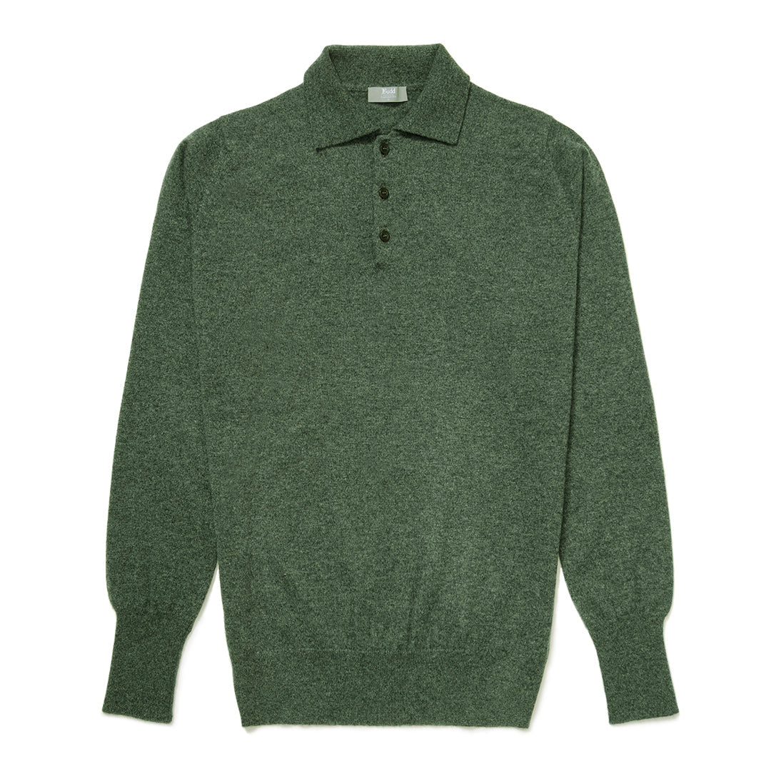 Plain Cashmere Oxton Jumper In Serpentine
