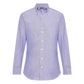 Tailored Fit Button Down Oxford Shirt In Melange