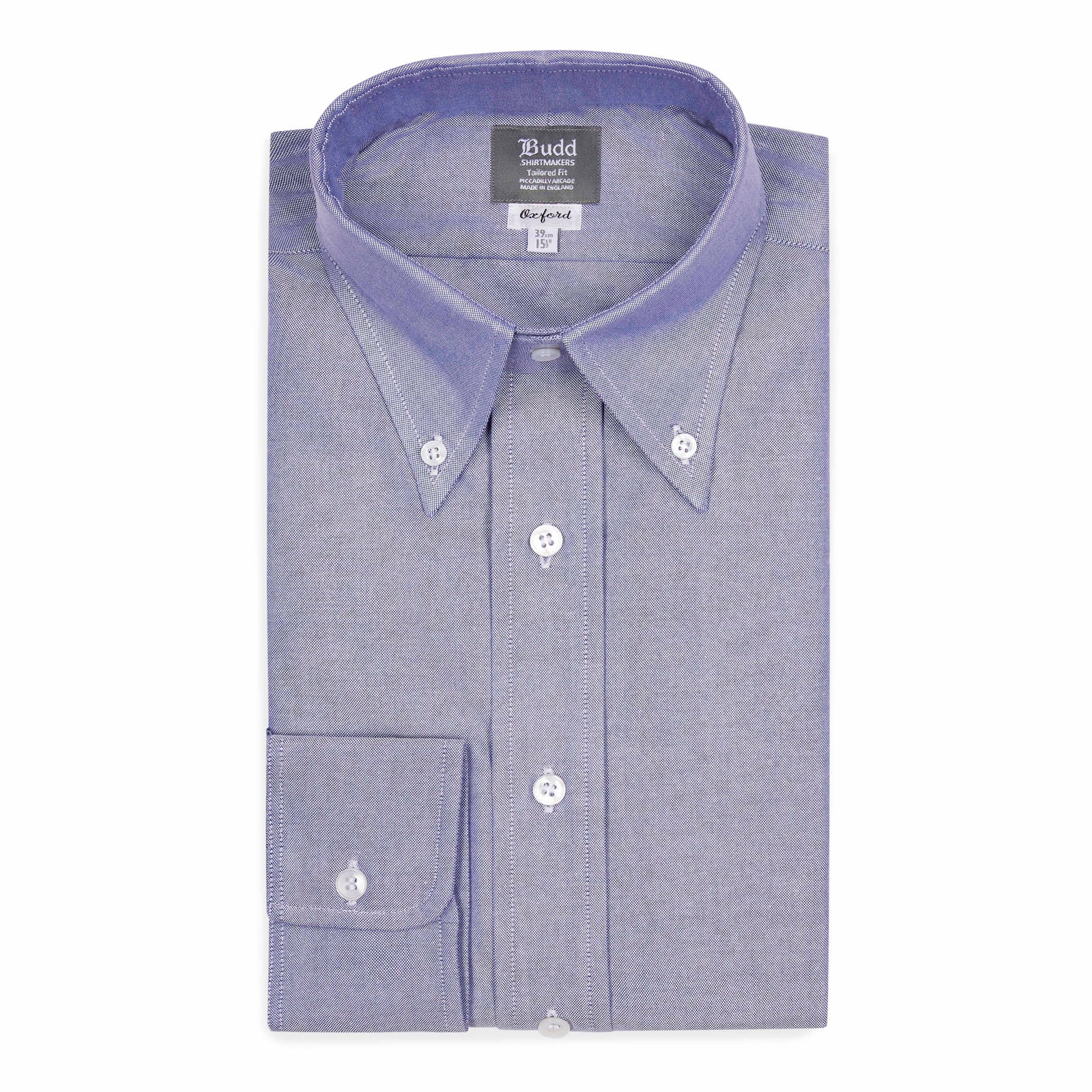 Tailored Fit Button Down Oxford Shirt In Melange