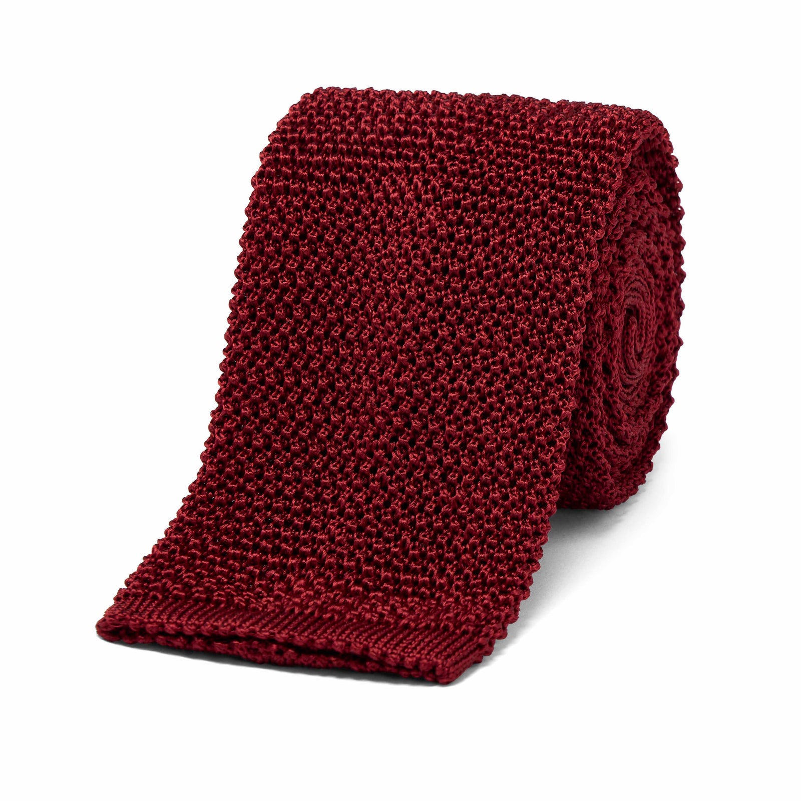 Fine Knitted Silk Tie In