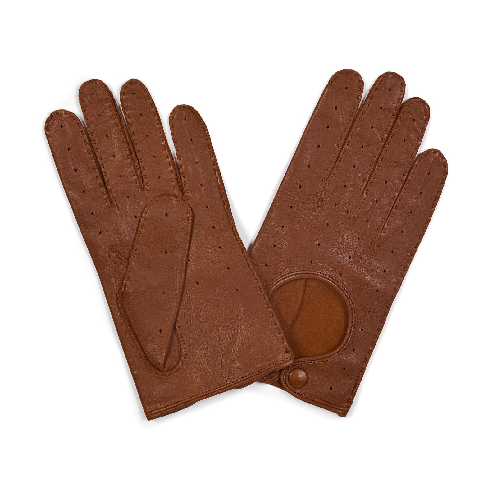 Leather Driving Gloves In