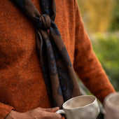 Hillswick Brushed Shetland Crew Neck In