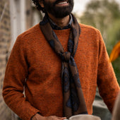 Hillswick Brushed Shetland Crew Neck In