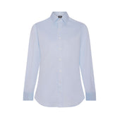Tailored Fit Fine Piquet Double Cuff Shirt In