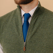 Welbeck Geelong Wool Gilet in Hunter