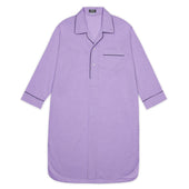 Plain Batiste Nightshirt in Lilac