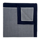 Italian Cotton Dogtooth Handkerchief In