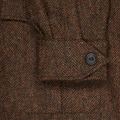 Herringbone Tweed Safari Jacket in Ashdown