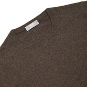 Alston Cashmere Crew Neck Jumper In Pepperpot