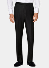 Slim Leg Straight Tuxedo Trousers