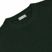 Hayle Cotton Relaxed Knit Crew Neck Jumper In Charleston