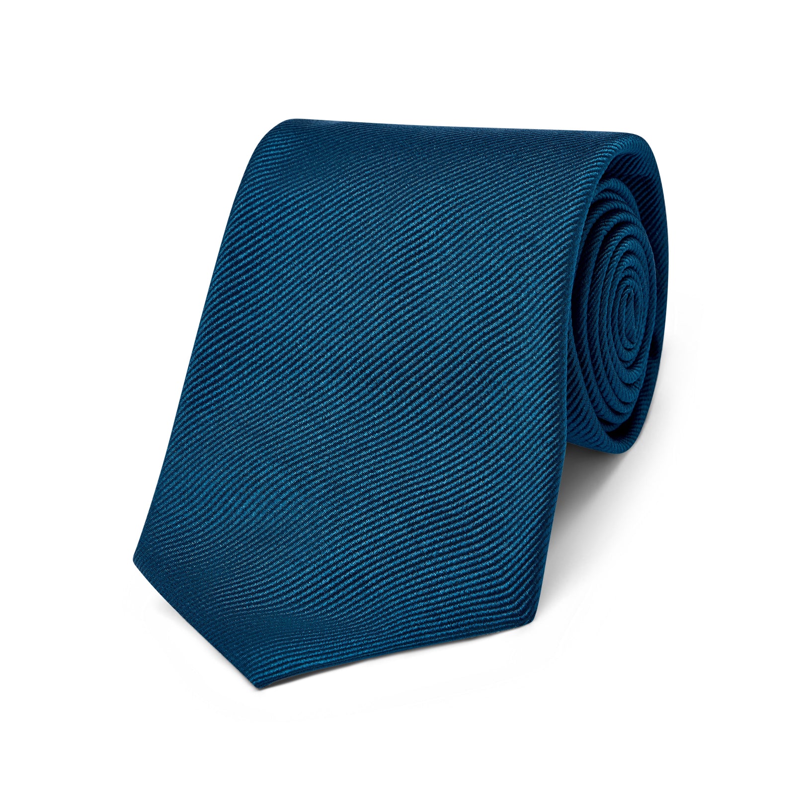 Plain Silk Twill Tie In