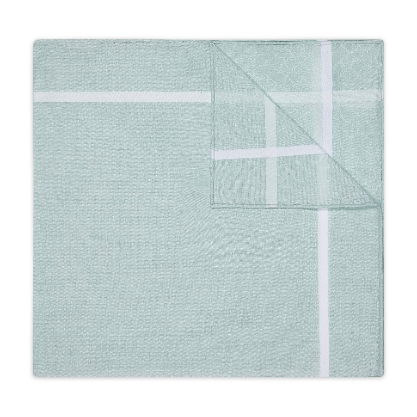 Gaudi Jacquard Cotton Pocket Square In