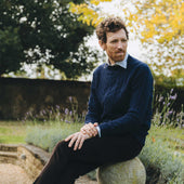 Bowhill Scottish Cashmere Cable Knit Jumper In Blackberry