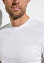 Zimmerli Sea Island Cotton Crew Neck T Shirt In