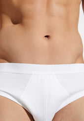 Zimmerli Sea Island Cotton Briefs in White
