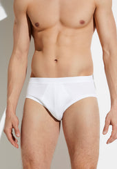 Zimmerli Sea Island Cotton Briefs in White