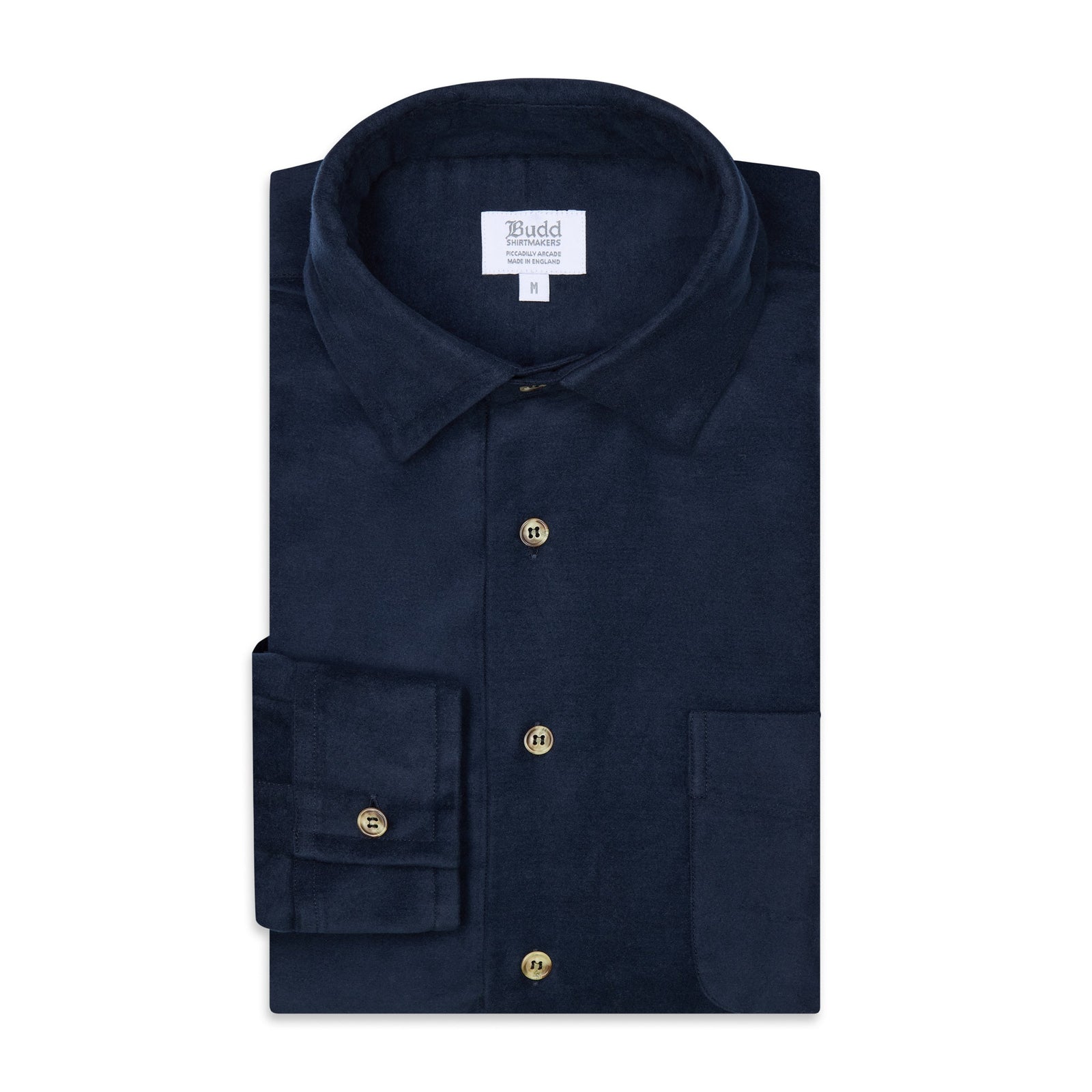 Casual Fit Moleskin Overshirt In