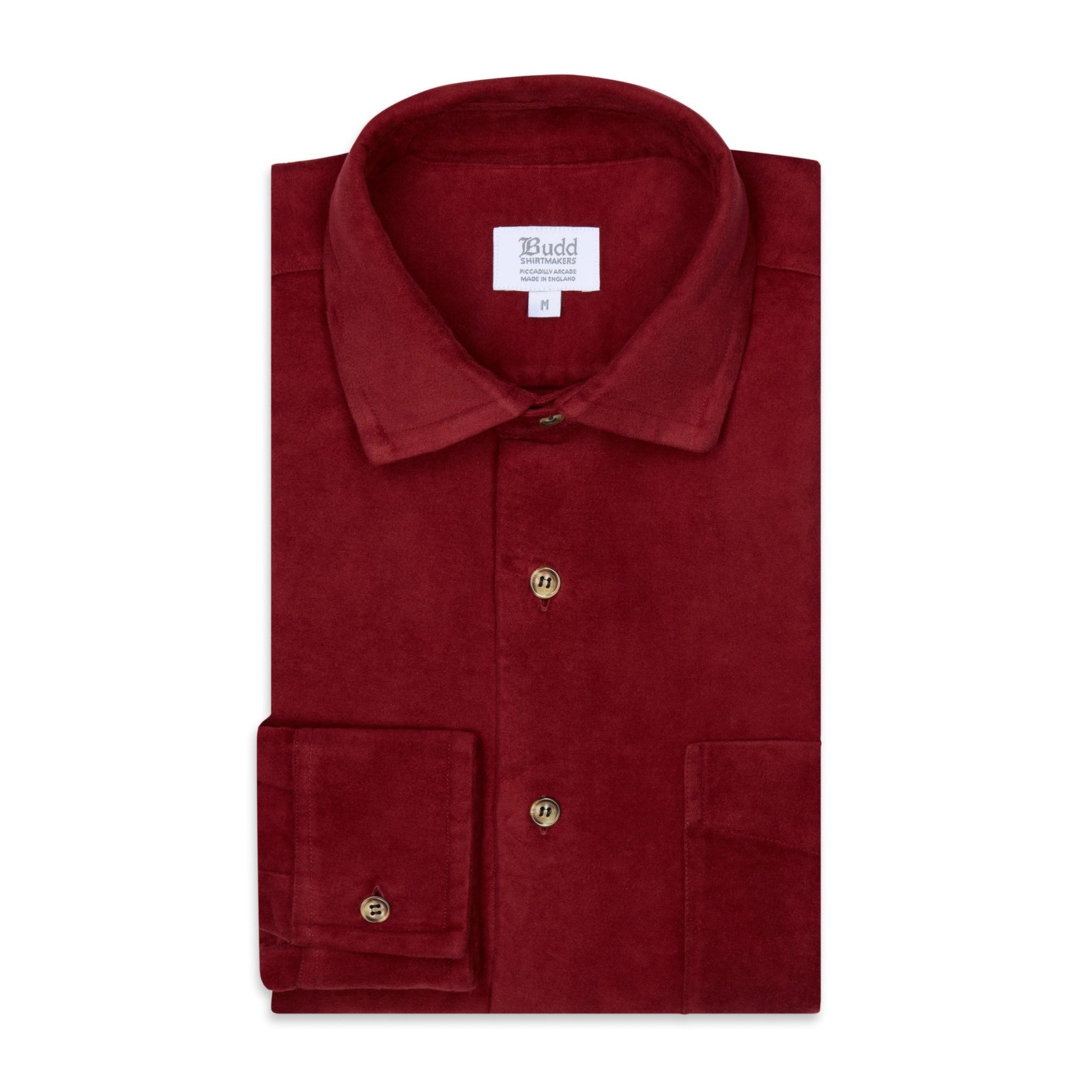 Casual Fit Moleskin Overshirt In