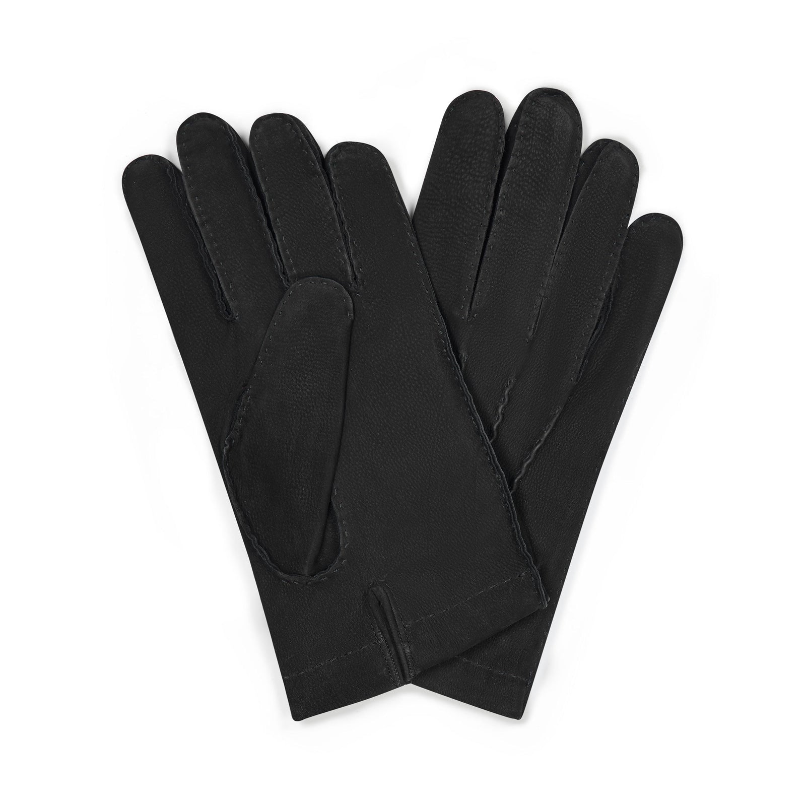 Nubuck Leather Cashmere Lined Gloves In