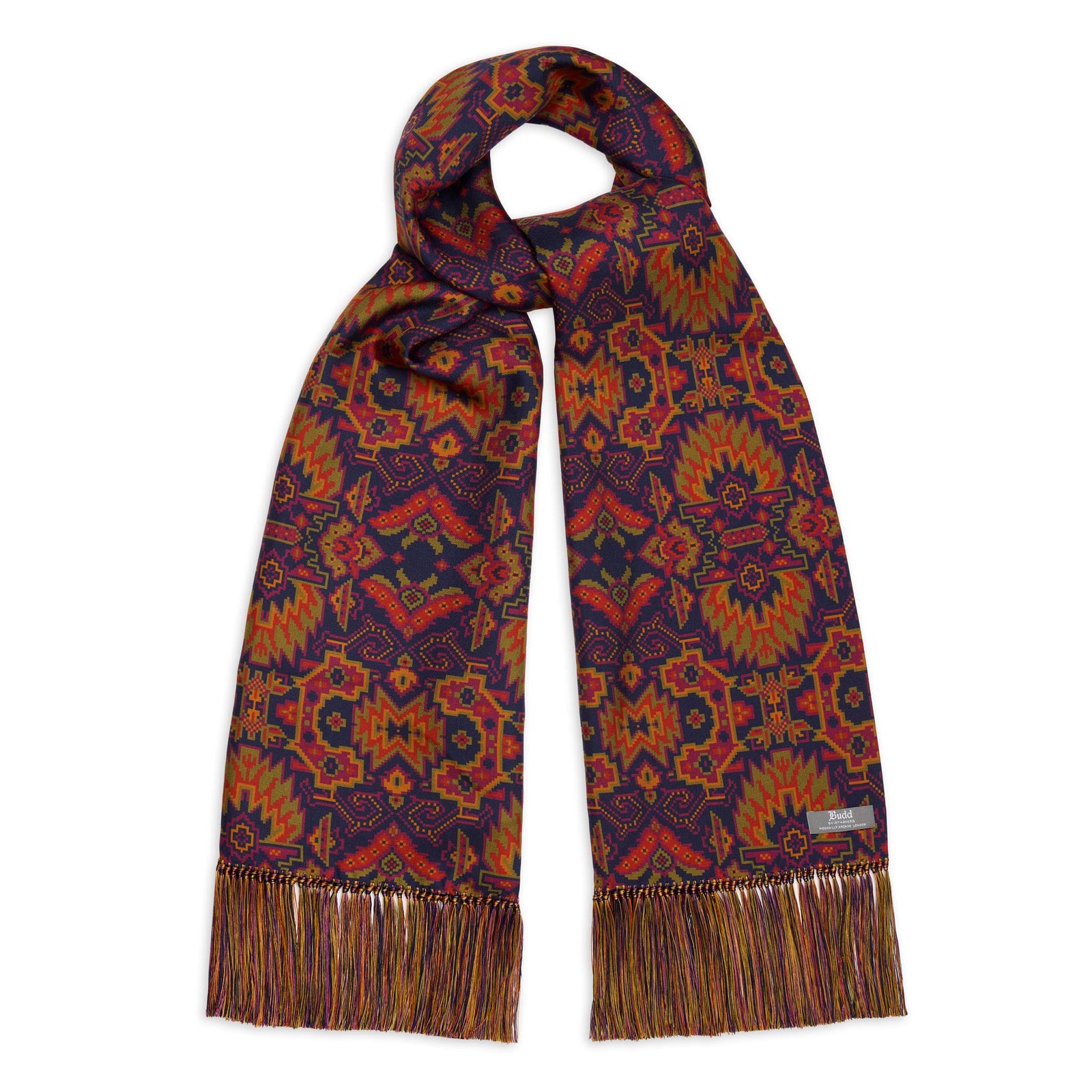 Andean Mosaic 36oz Silk Scarf In