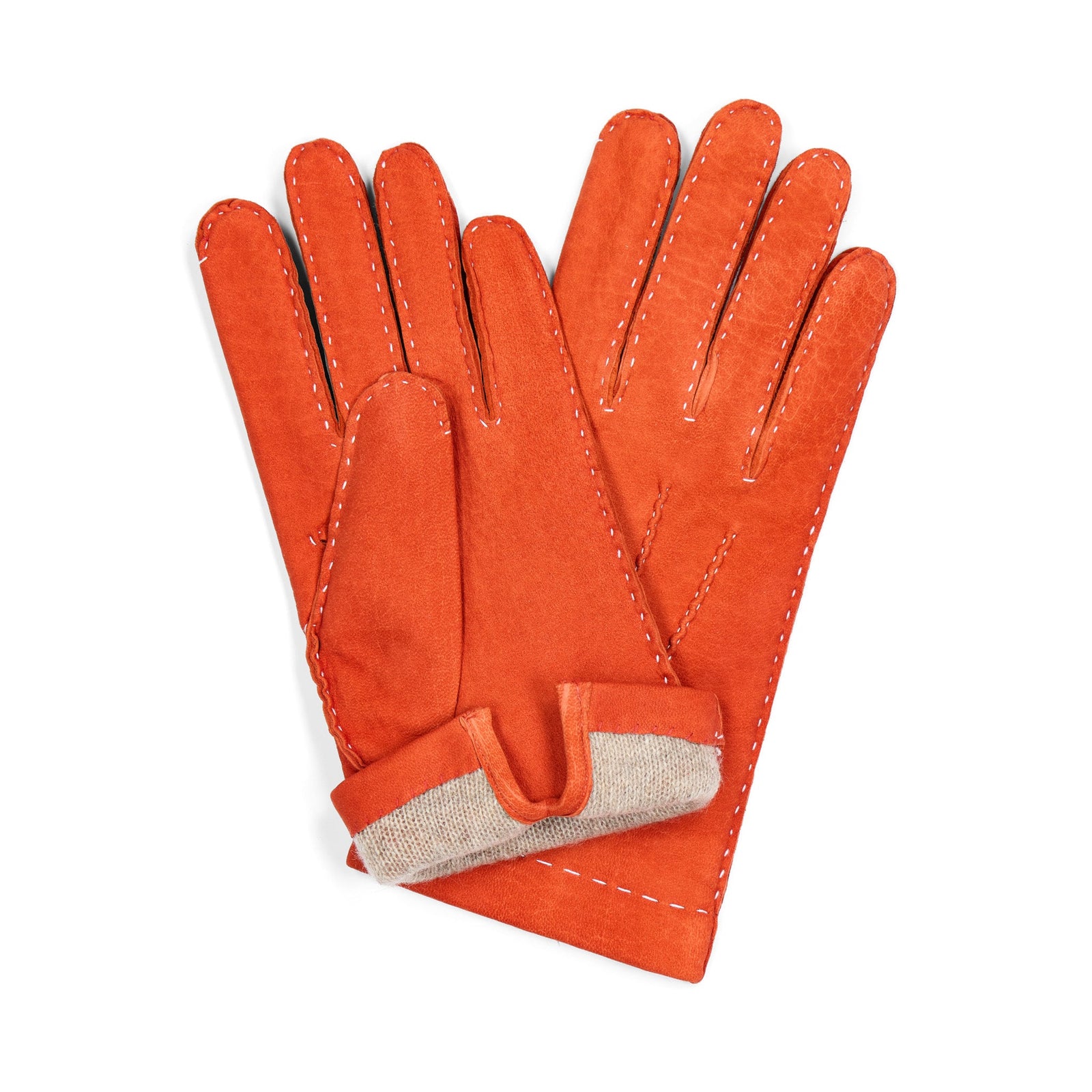 Tyrol Nubuck Leather Cashmere Lined Gloves In Classic