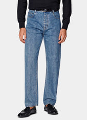 Straight Leg Tapered Jeans