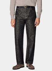 Straight Leg Tapered Jeans