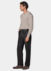 Straight Leg Tapered Jeans